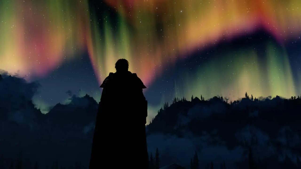 Under the aurora