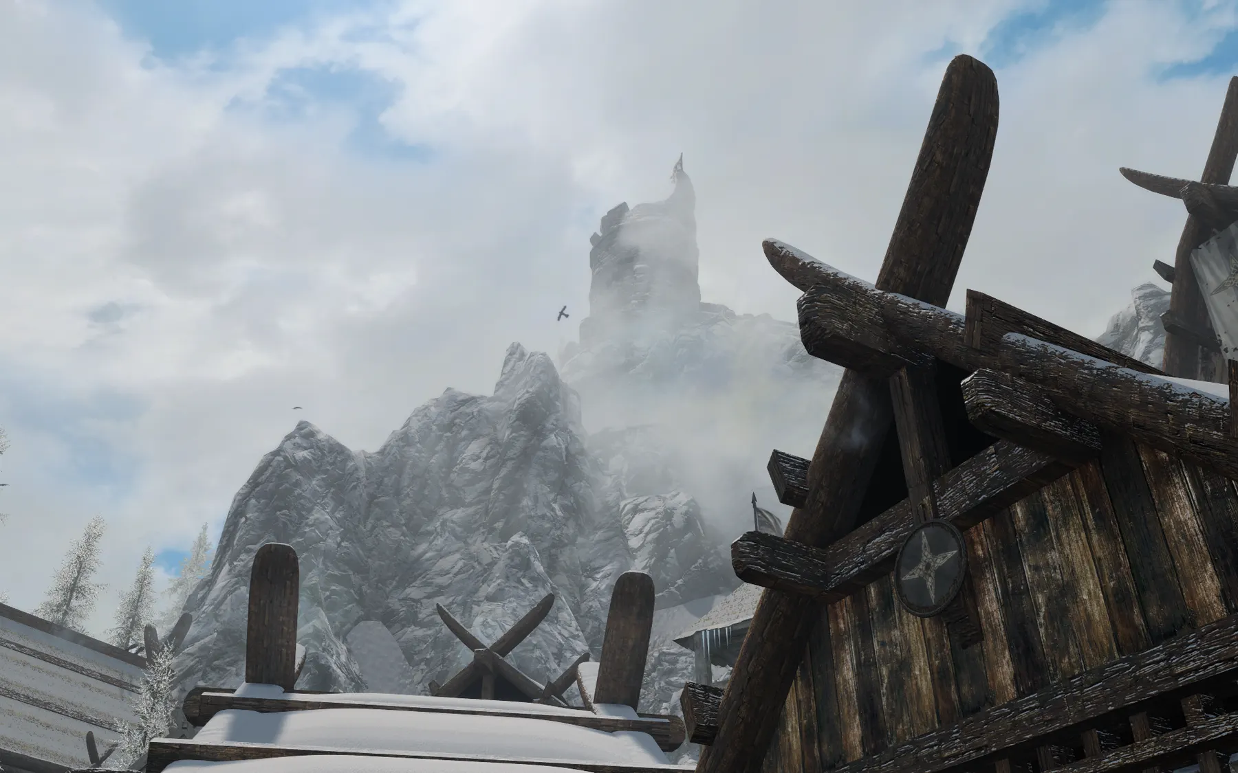 Beyond the palisade