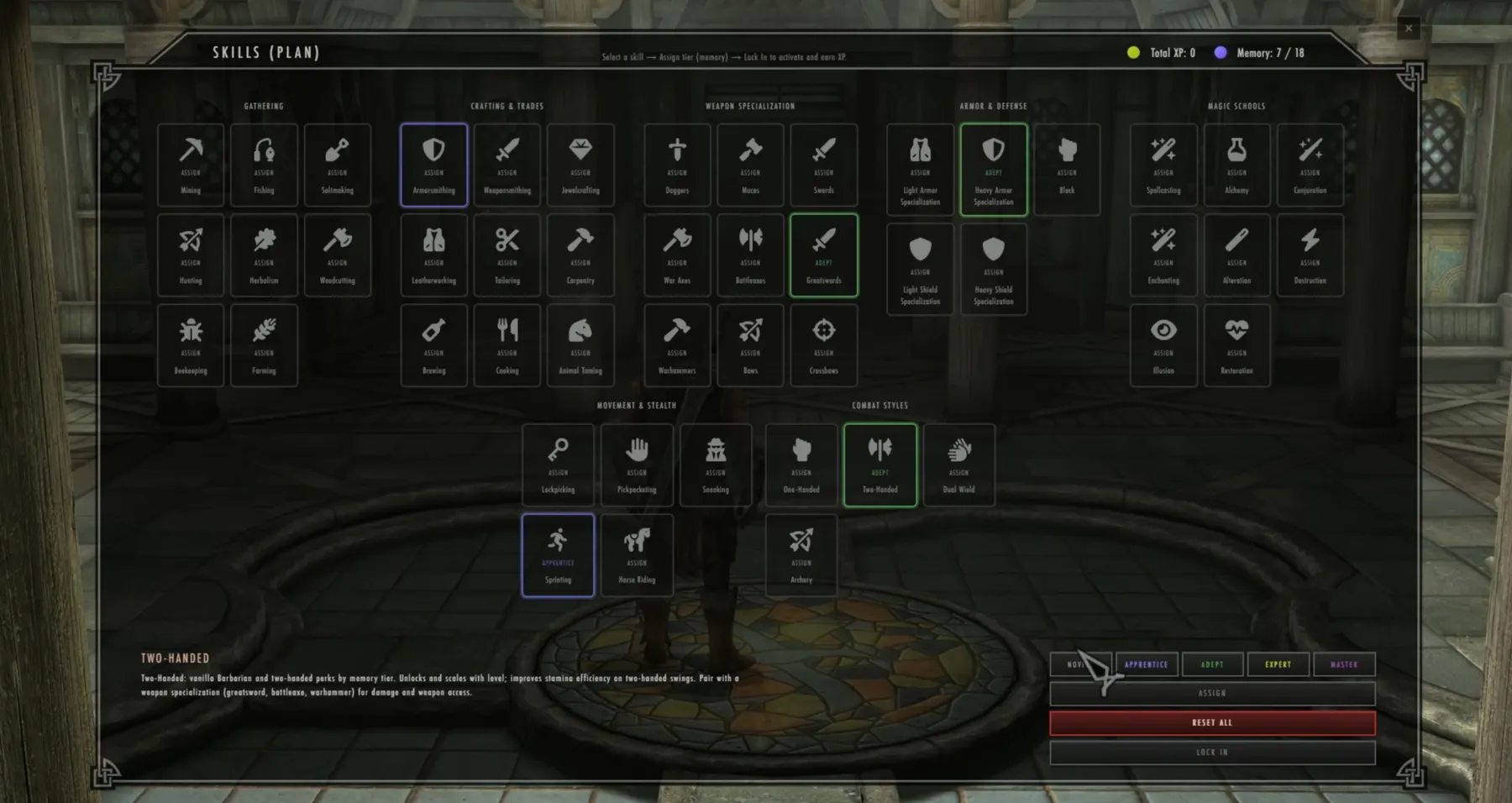 The skill plan